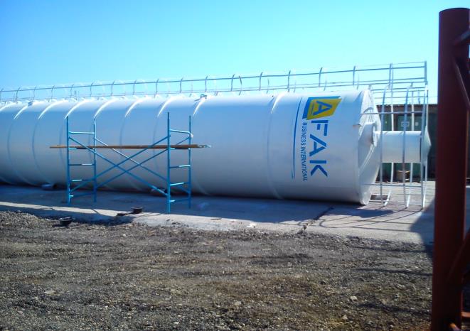 Fabrication du silo 60T/80T/100T/120T/
