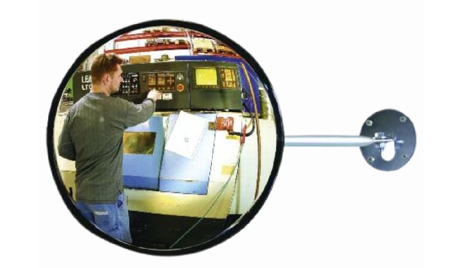 Panoramic Industrial Mirror - Outdoor Use