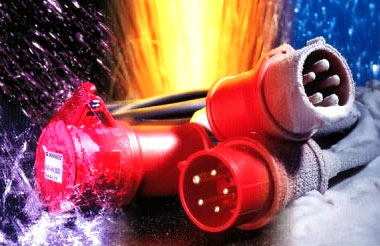Plugs and connector suitable to work in heavy industry, and most region across the globe.