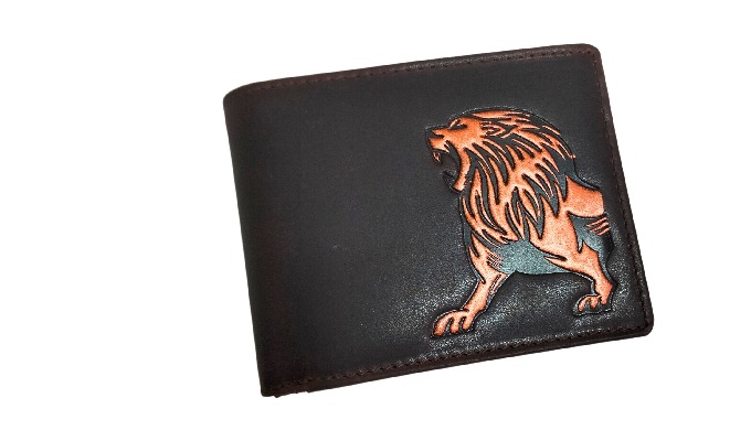Customised 3D printing Genuine Leather Wallets
