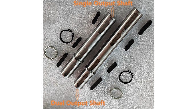 CHENYUE Dual Output Shaft Matching for Worm Gearbox NMRV075/ RW075 /VF075
