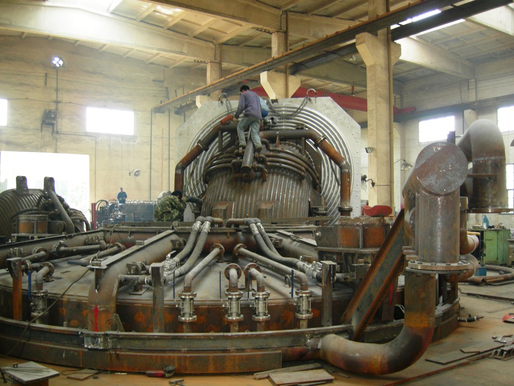 Water cooled roof for 120t electric arc furnace/EAF (by Xi'an Taoyuan