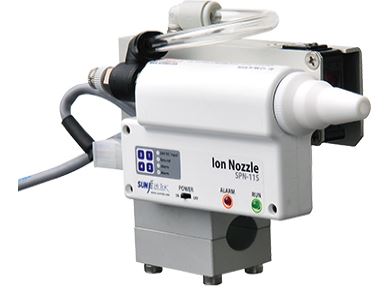 It is a nozzle driven by a blood-favored-pipe method that reduces the contamination of saliva and re...