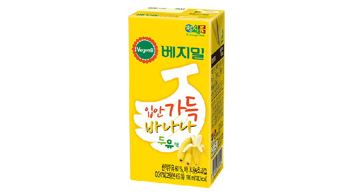 바나나 주스 농축액을 사용해 풍부한 바나나 풍미를 더한 고단백 두유입니다. 유통기한은 제조일로부터 7개월이며, 섭취 전 충분히 흔들어 ...