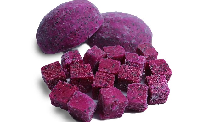 Frozen dragon fruits are produced from 100% fresh dragon fruits without additives and preservatives,...