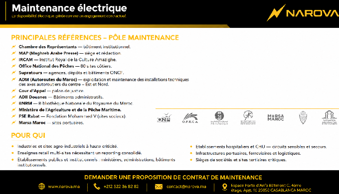 Maintenance électrique