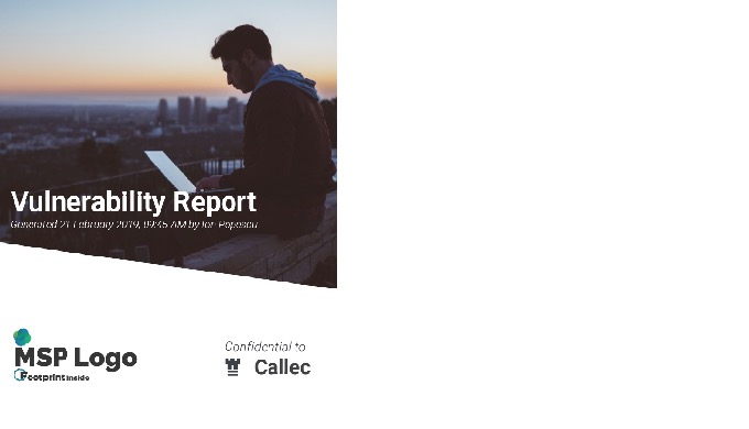 Footprint is a proactive security management platform built for service providers