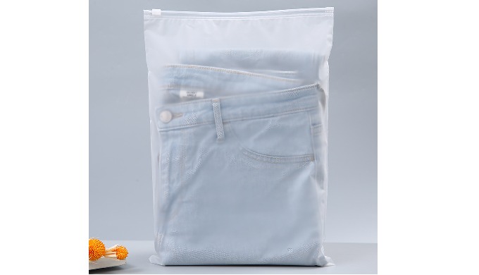 Biodegradable Compostable Zipper Zip Lock Bags Pouches For Apparel