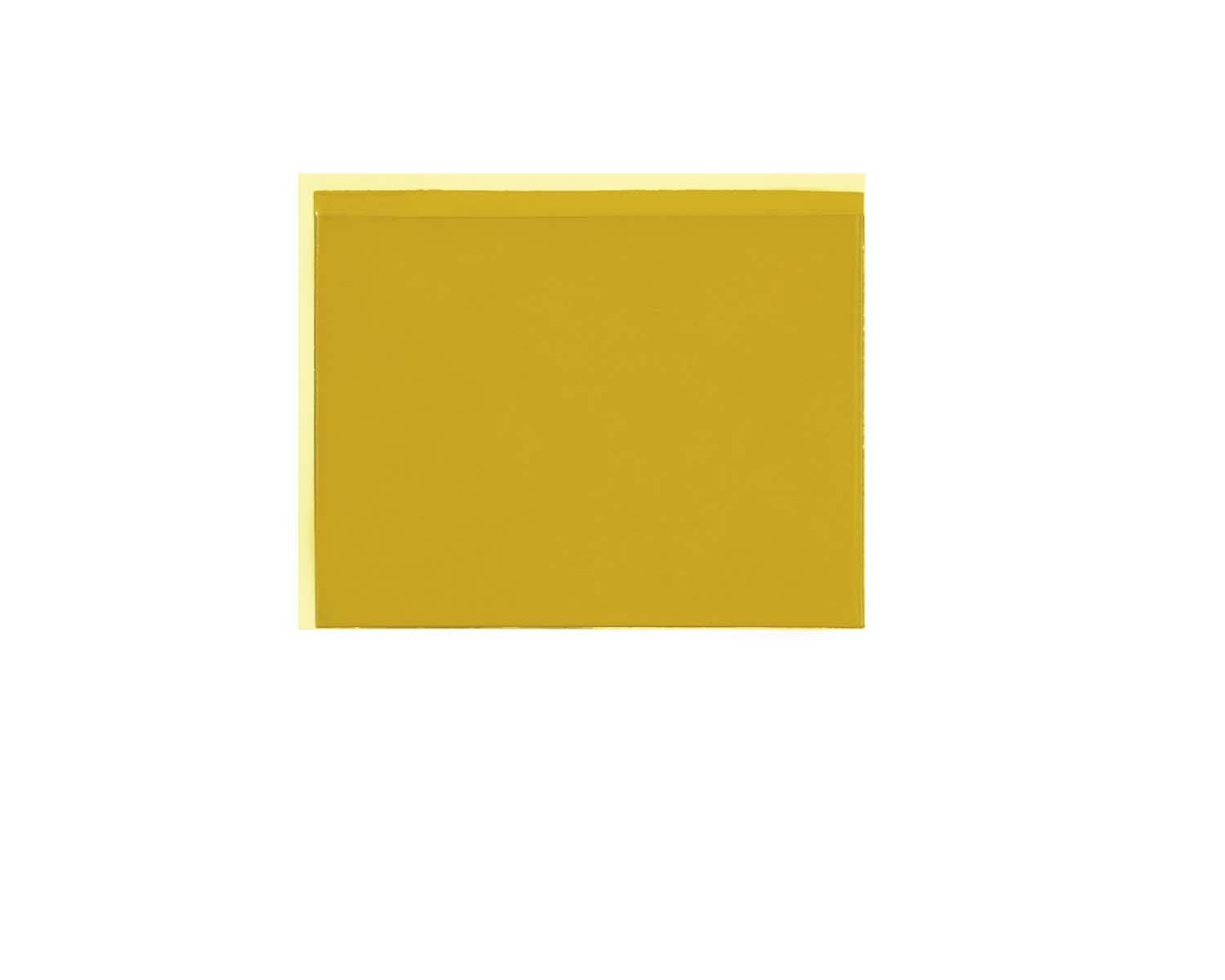 4 x 3-1/8 Yellow Adhesive Display Sleeve