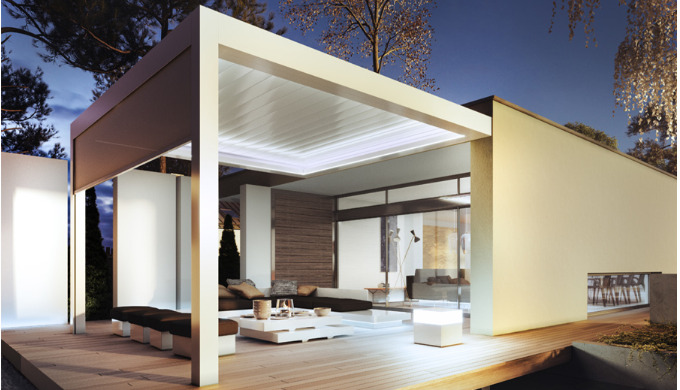 Pergola bioclimatique