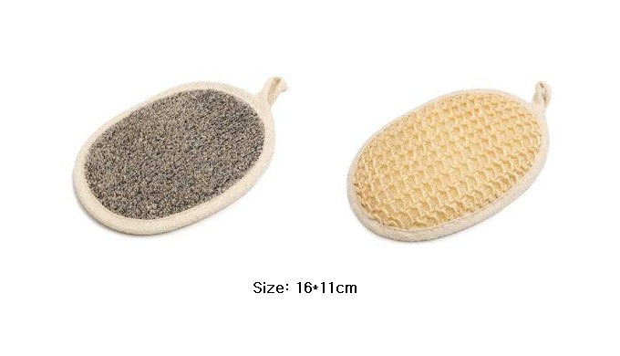 A collection of body and face scrub accessories perfect for cleansing and shower routines. Includes ...