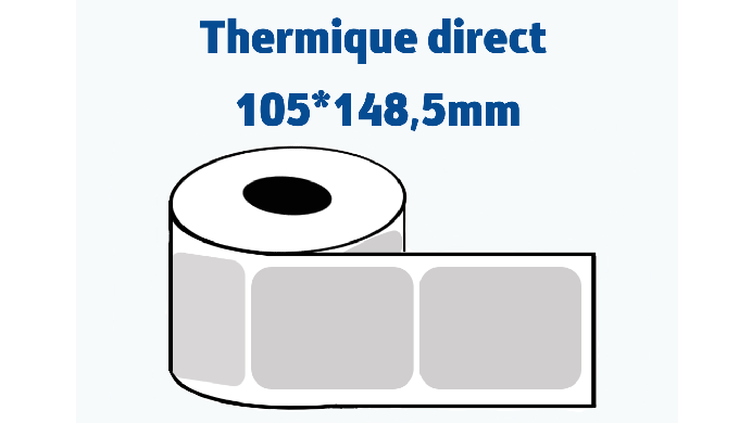 ETIQUETTES - 105*148,5 - THERMIQUE DIRECT