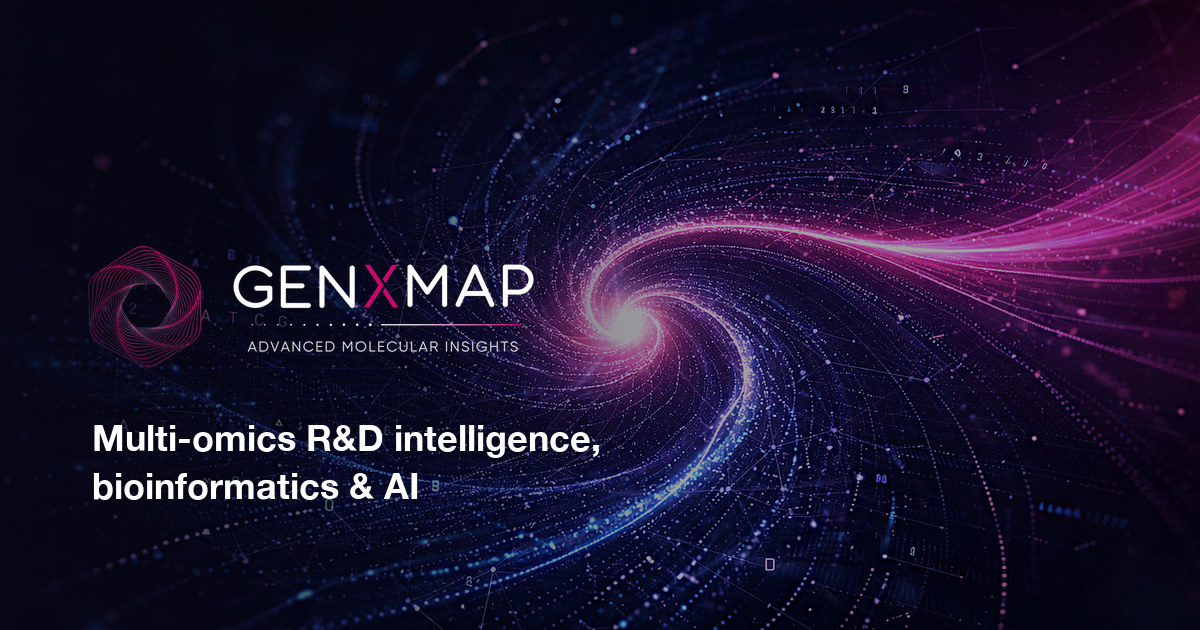 GenXMap conçoit et réalise des études multi-omiques pour l'industrie pharma...