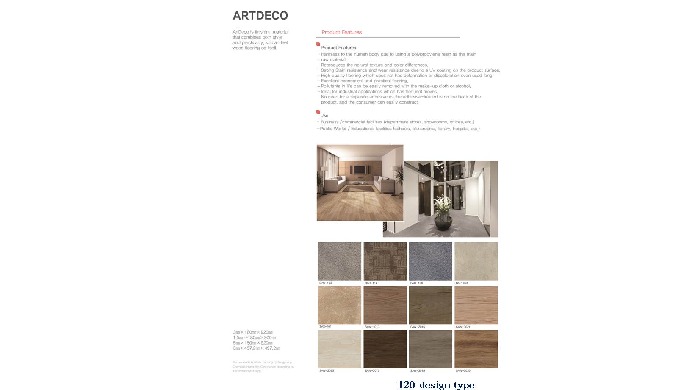# Product Information Deco tile is known as PVC tile. By providing the colors of natural wood and gi...