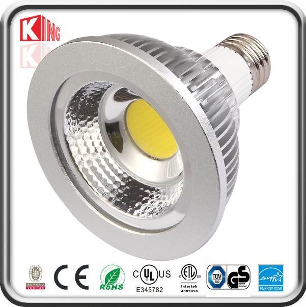 10w PAR30 COB led spotlight 1.CE ,RoHs,cETLapprovel 2.3years warranty. 3.Epistar chips 4.870-900lm,h...