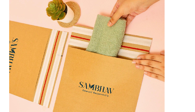 Securely ship smaller items in this customizable, eco-friendly bag. Made from high-quality recycled ...