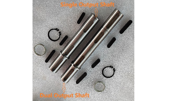 CHENYUE Dual Output Shaft Matching for Worm Gearbox NMRV063/ RW063 /VF063