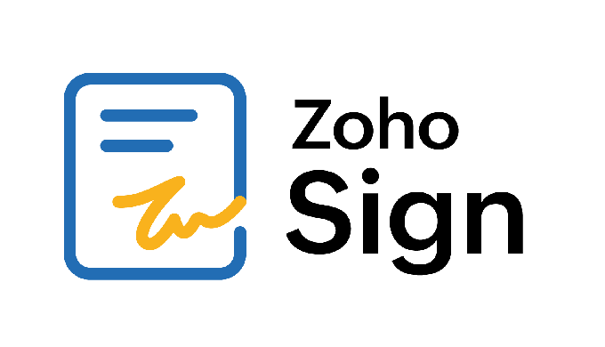 Zoho Sign is a secure, cloud-based digital signature app that lets you sign your business paperwork ...