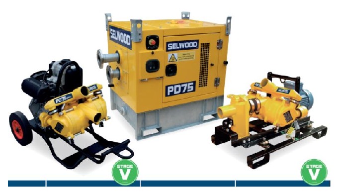 Bombas autoaspirantes de desplazamiento positivo Selwood PD75