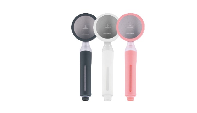 KEITI EPU Co.,Ltd. Premium Filter Color Shower Head (Black, White, Pink)
