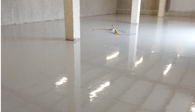 Эпоксидные полы под ключ из двухкомпонентной пигментированной смолы Sikafloor 264