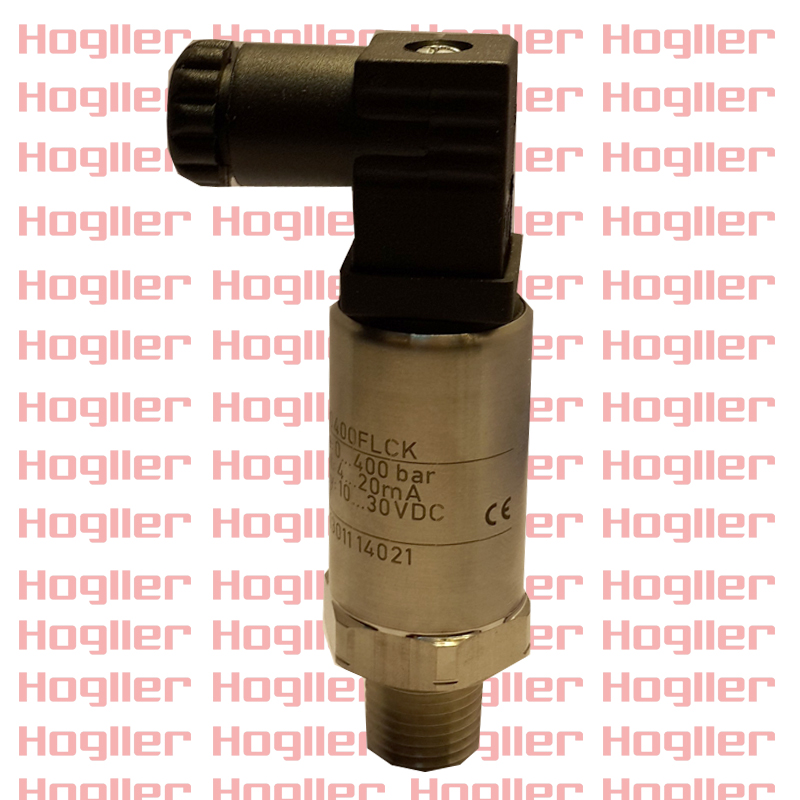 Pressure Sensor,HogllerGermany,connection:1/4 inch ,4-20Ma output,0-1B to to 1000B range,10-32 VDC p...