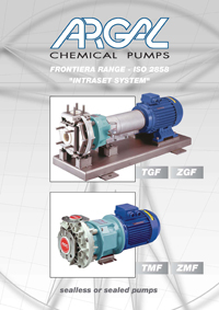 Argal har tillverkat horisontella och vertikala centrifugalpumpar i termoplaster. Denna katalog ger ...