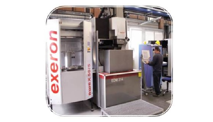 We offer spare capacities on EXERON EDM 314 machines: Travels x 900 mm y 750 mm of 600 mm Maximum pa...