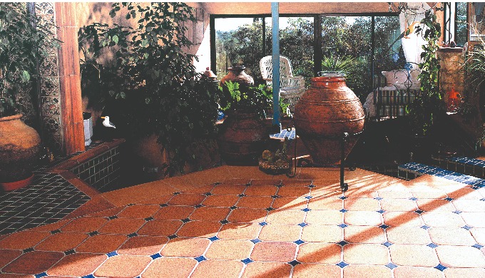 Gres antideslizante estilo Provenzal