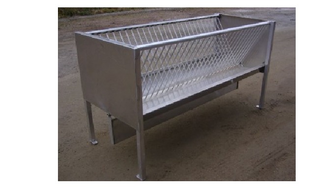 Comederos de aluminio para paja