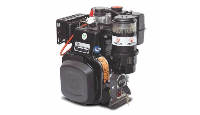 Yerli üretim Antor 6 LD 400 dizel motor, 8.5 beygir gücü, ipli veya marşlı çalıştırma seçenekleriyle...