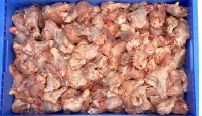 Frozen chicken prime wings