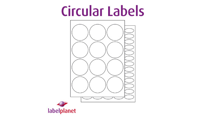 Round Labels & Circular Labels