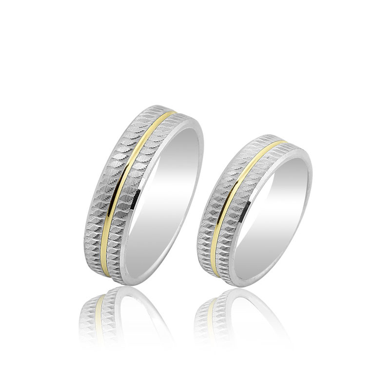 Gold :14K (585) Stone : - Women Size : 5-13 Man Size : 7-13 Weight : 12,00 gr