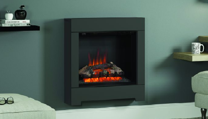 MODERNITE ET POLYVALENCE Découvrez la cheminée électrique ANDORRA, une cheminée mixte au design mode...