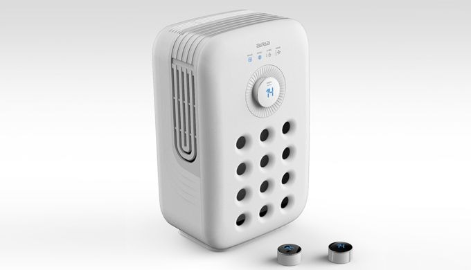 It is a carrier type air purifier which is easy to move. Using the air care sensor, you can check th...