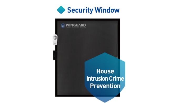 The screen window can withstand the impact about 2 ton and the auto-locking system attached to the w...