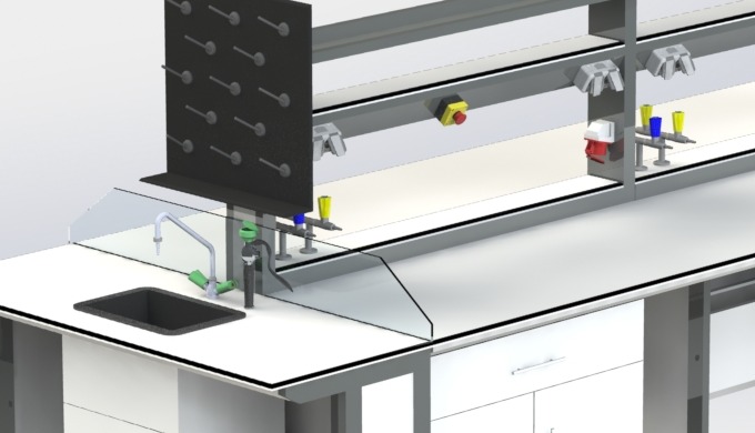 Toutes nos paillasses sont de conception préfabriquée et modulable. Elles peuvent s’adapter à toutes...