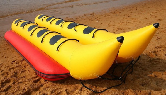 Banana Boats Water Pleasure, Banana-3P, 5P,7P Model Type: Inflatable Banana Boat for Children Materi...