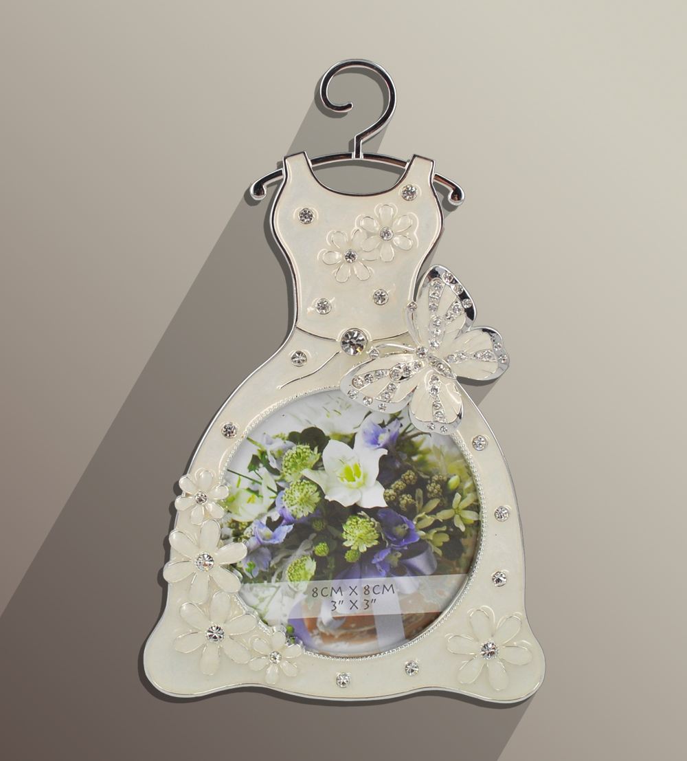 Wedding Dress Photo Frame is the cutest of our collection of wedding, anniversary, birthday gifting,...