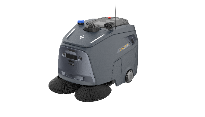 Der Gausium Beetle SW1 Pro ist ein autonomer Industrie-Kehrroboter für groß...