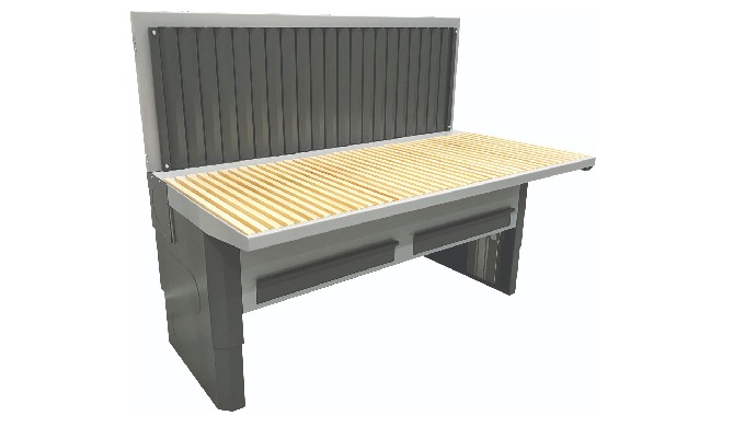 EXTRACTION TABLE WITH ELECTRIC HEIGHT ADJUSTMENT