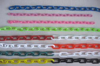 Cadenas de plástico PVC para el Balizamiento y Marcaje, ideales para la delimitación de zonas. Resis...