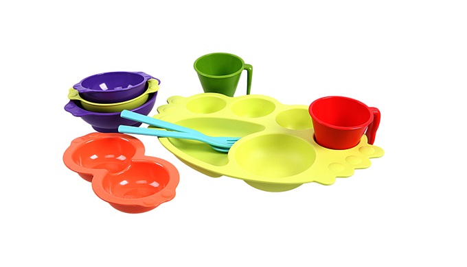This is used as suction food tray with the combination of silicone suction plate. This is very good ...