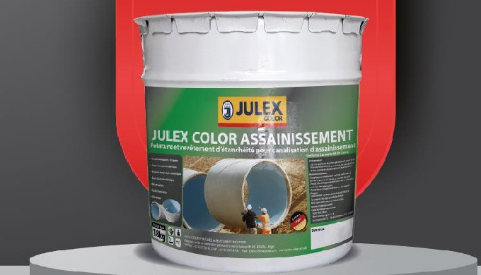JULEX COLOR ASSAINISSEMENT Peinture et revetement d'étanchéité pour canalisation d'assainissement