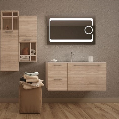 1-Quick and easy installation using our ‘’X hanging ‘’ system which permits the mirror to behung ver...