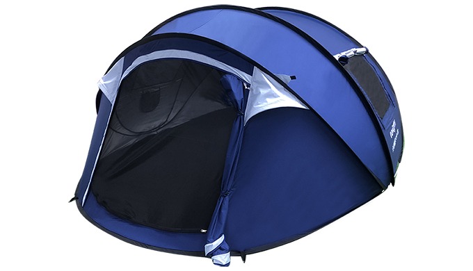 Easy SetupInstant pop-up tent with pre-assembled poles sets up in seconds, simply open the bag and l...