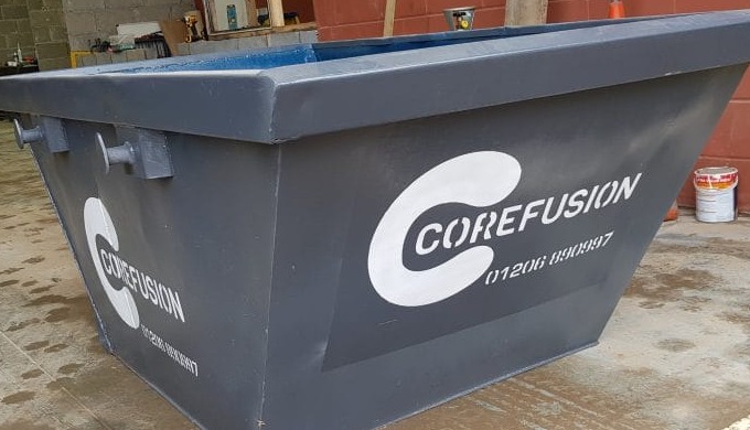 small scale skip hire, core fusion limited. offering mini skips for domestic clients who are looking...