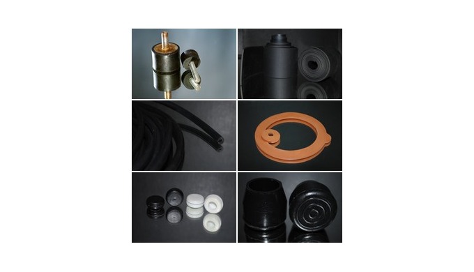 Fabricación de piezas de caucho