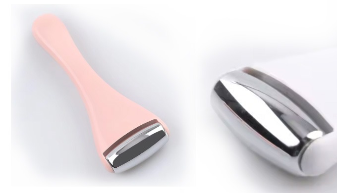 Basic Information - Model：YQ034A - Color：pink, white -Material： Metal roller + ABS handle - Packing：...